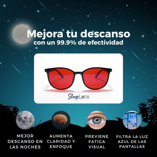 Gafas Sleep Lens - bloqueo de luz azul